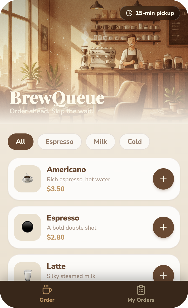 BrewQueue App